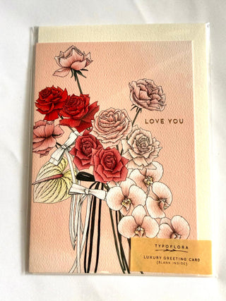 Typoflora Valentine's Card