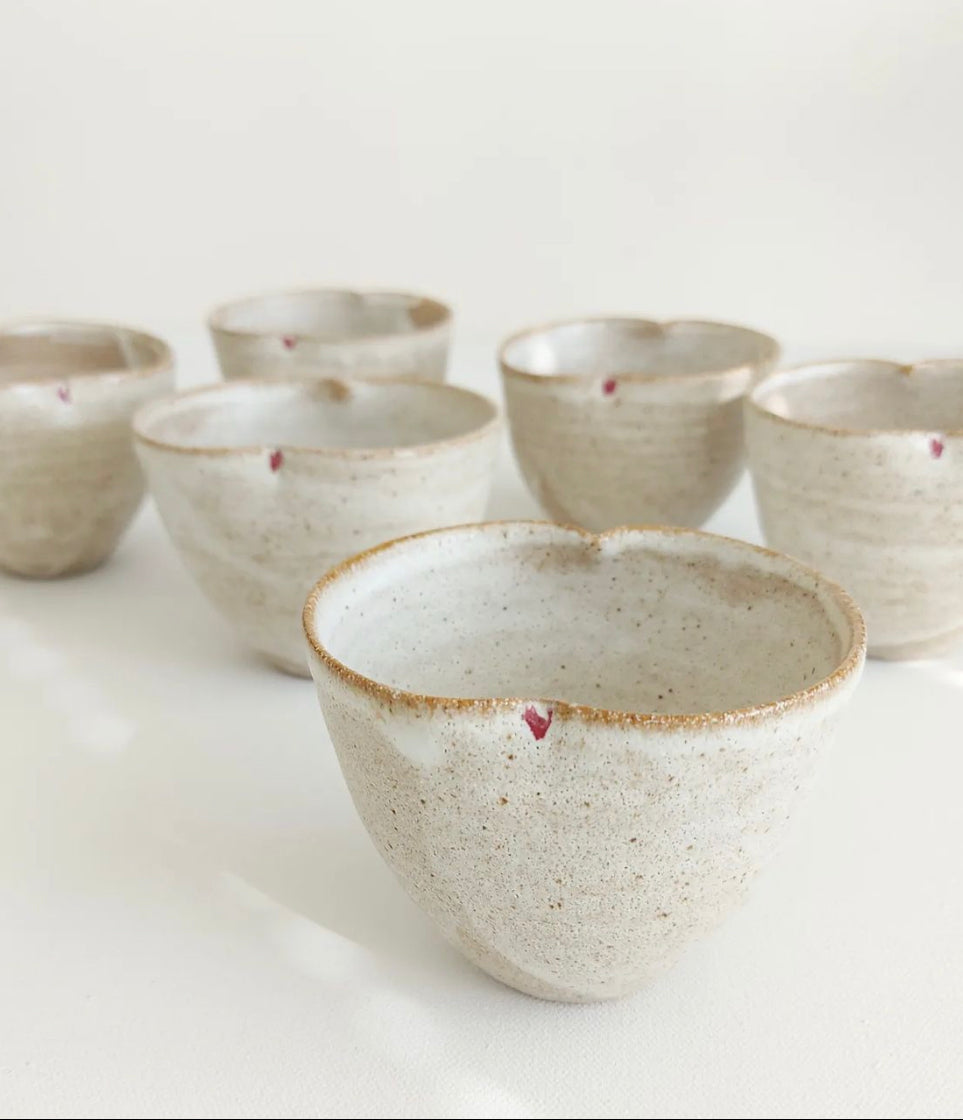Nanase Design Cup with Red Accent
