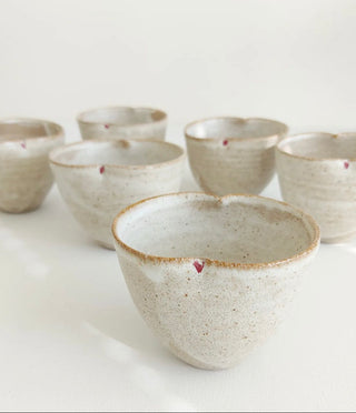 Nanase Design Cup with Red Accent